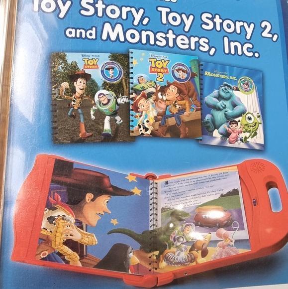 🆕️ Story Reader ~ 3 Storybook Library ~Monsters Inc. Toy Story 1 & 2 - Picture 5 of 6